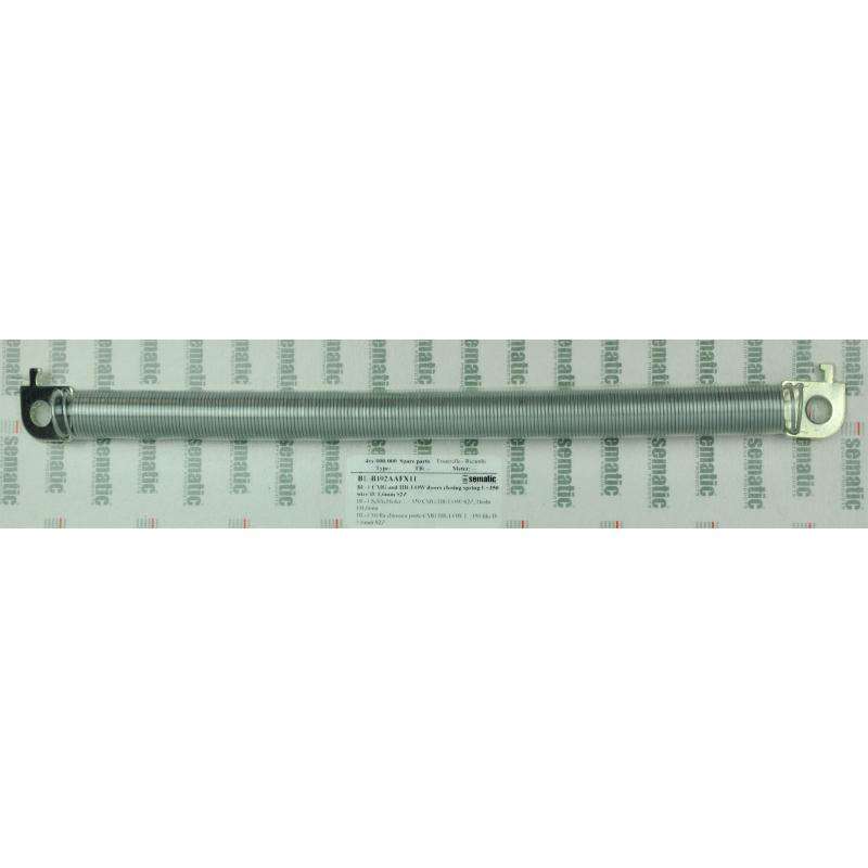 BL-B102AAFX11 | 1 X DOOR CLOSE SPRING. LENGTH: 350MM (D.1,6MM). FOR S2Z WITH TB=1100-1150. (GREEN MARKING)
