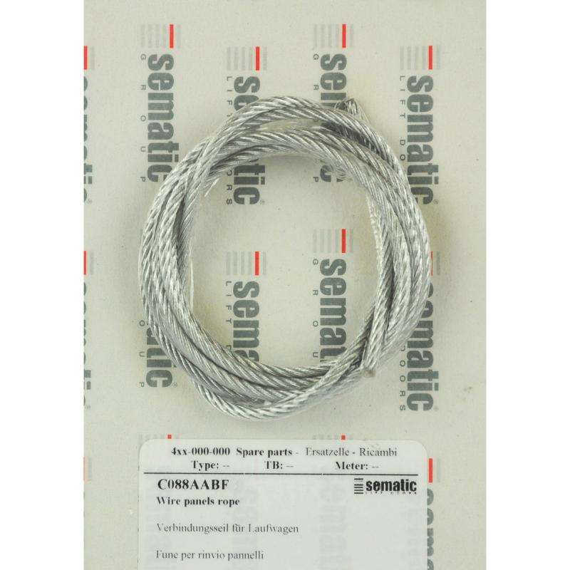 BL-C088AABF11 | 1 X CARRIAGES INTERLINK ROPE D.3MM (L=1125MM)