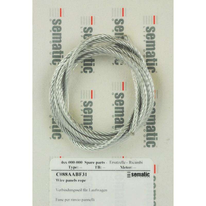 BL-C088AABF31 | 1 X CARRIAGES INTERLINK ROPE D.3MM (L=1625MM)