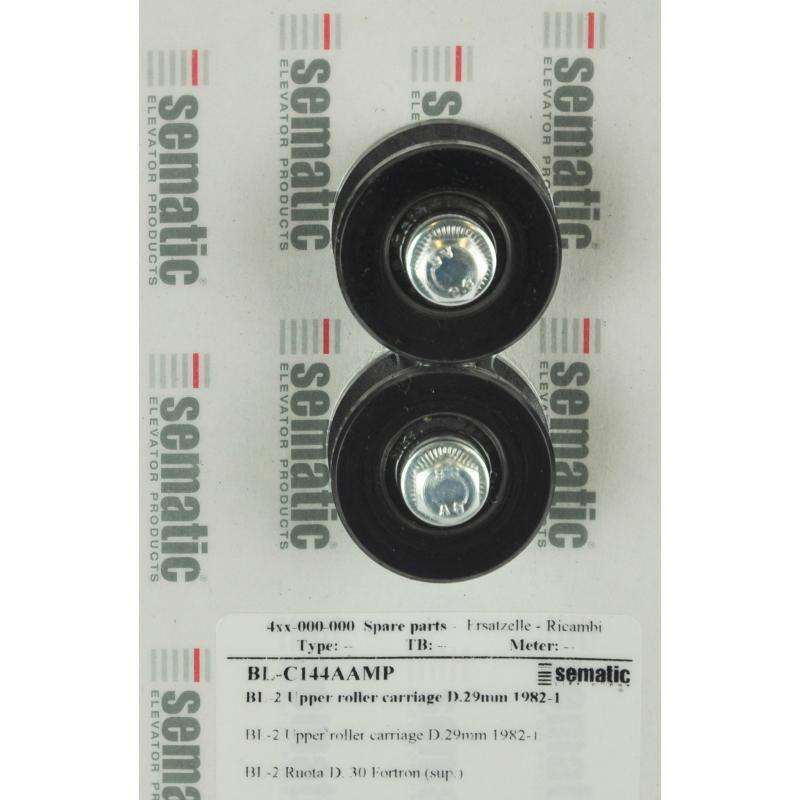 BL-C144AAMP | 2 X ROLLER D.29MM (EXTERNAL 36MM)